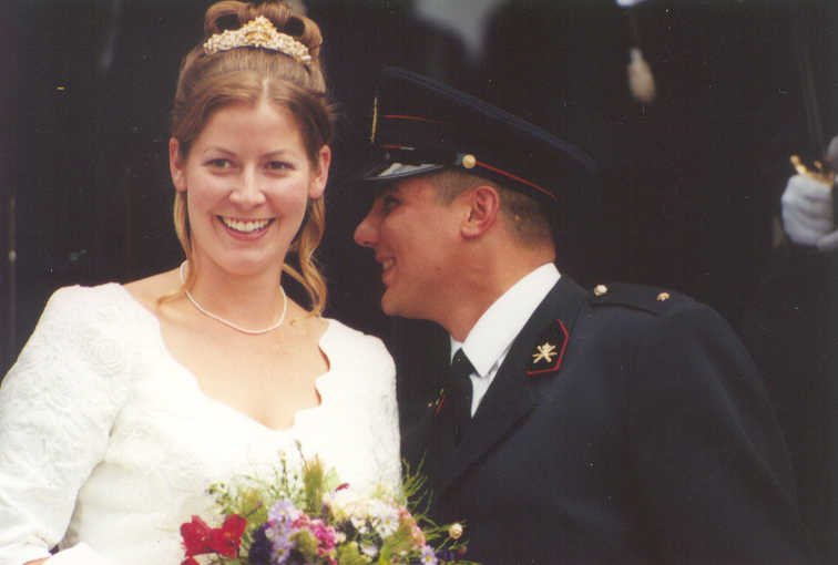 Bruiloft Michael en Sharon Serné - 20-06-2000