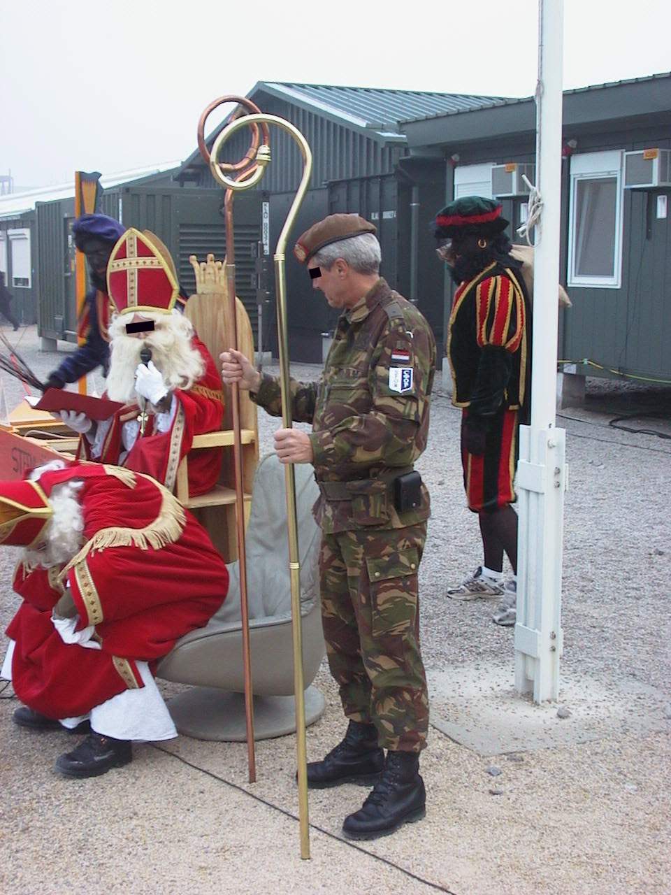 Sinterklaas and his Chief of Staff